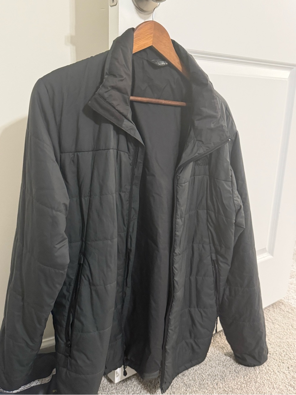 The North Face Men's Black Quilted Puffer Jacket